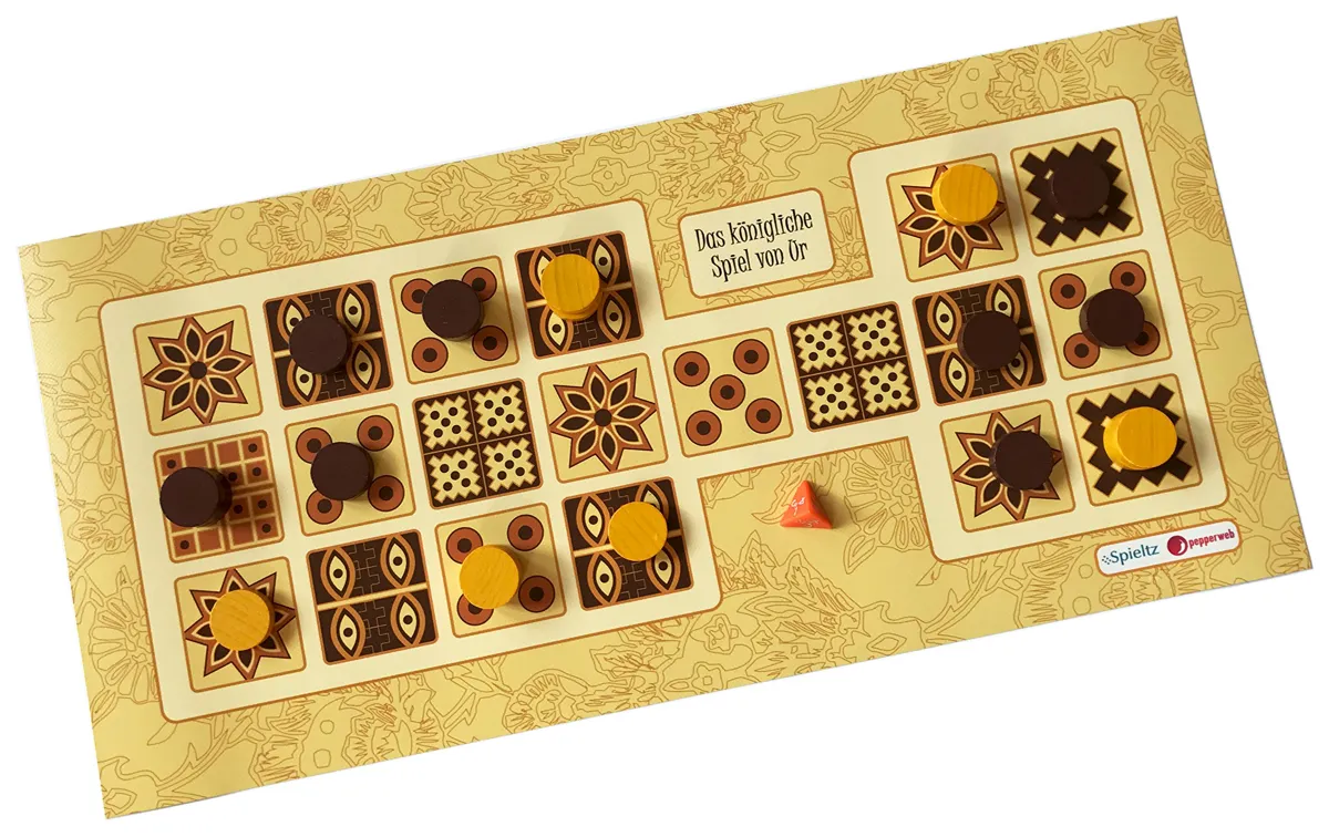 Det kungliga spelet Ur är världens äldsta spel med regler