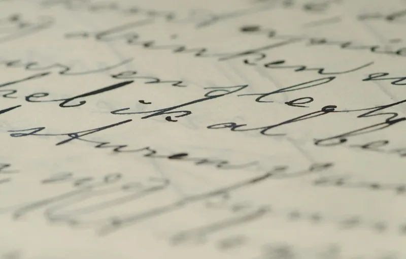 Läsa gammal handstil