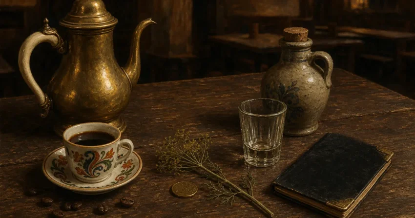 Kaffe- och brännvinsförbudet i Sverige - från 1756 till motbokens slut