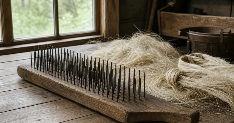 Häckla - traditionellt svenskt föremål
